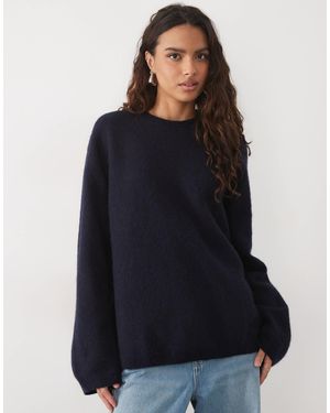 ARKET Superweicher pullover aus alpaka und wolle - Blau