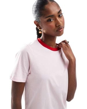 Pieces Boxy T-shirt - White
