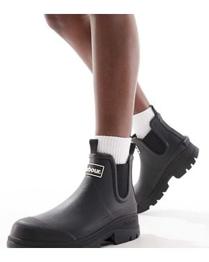 Barbour Nimbus Chunky Wellington Boots - Black