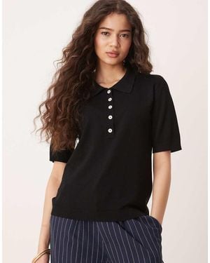 Jdy Polo Nera - Nero