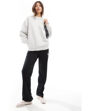 Bershka Oversized Sweatshirt Co-ord - White