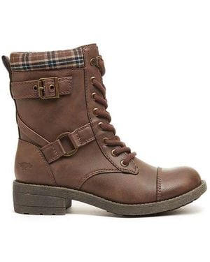 Rocket Dog Thunder Santee Long Boots - Brown