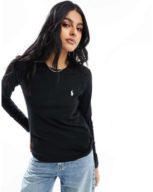 Polo Ralph Lauren Cotton Jersey Long-sleeve T-shirt - Black