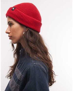 Collusion Logo Fisherman Beanie - Red