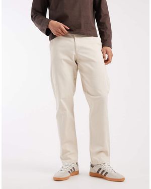 JJ Rebel Loose Fit Chinos - Natural
