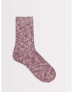 Birkenstock Cotton Slub Socks - Pink