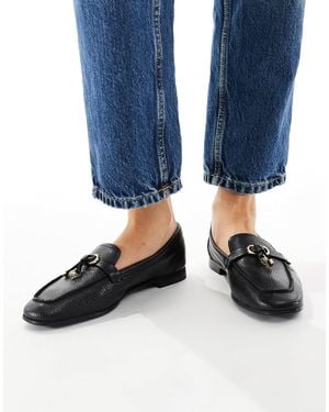 ALDO – yblide – loafer aus leder - Blau