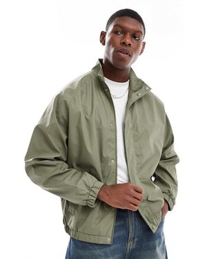 ASOS Oversized Rubberen Windjack - Groen