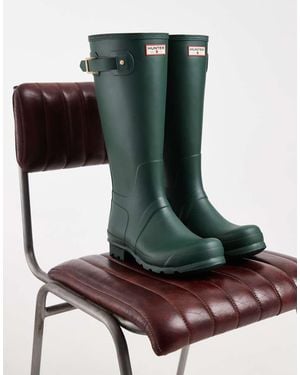 HUNTER Original Anniversary Tall Gumboots - Green