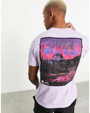 Fila Rory T-Shirt With Back Print - White