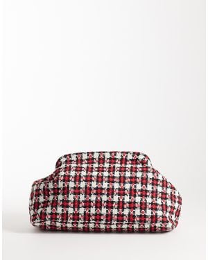 ASOS Asos Deisgn Large Frame Clutch Bag - Red