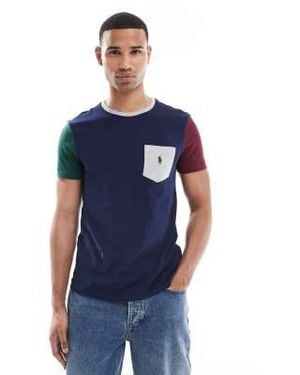 Polo Ralph Lauren – custom fit t-shirt - Blau