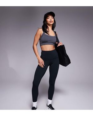 4505 Petite Icon Active Bum Sculpt High Waist Gym legging With Inner Pocket - Black