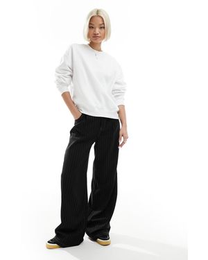Weekday Essence Standard Sweatshirt - White