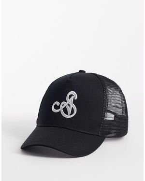 ASOS Berretto Trucker Con Ricamo - Nero