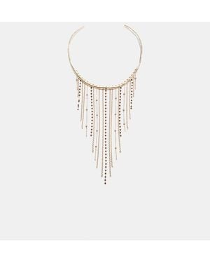 Stradivarius Waterfall Chokerketting - Wit