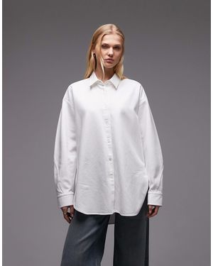ARKET Oversized Denim Shirt - Gray