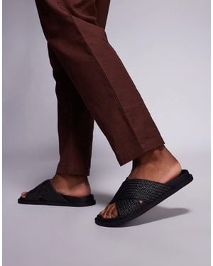 ASOS Cross Over Sandals - Brown