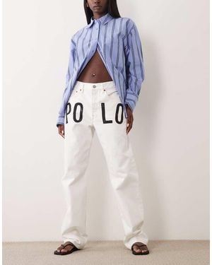 Polo Ralph Lauren Woven Straight Leg Jeans - Blue