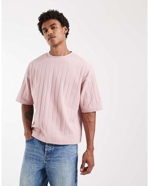ASOS Boxy Oversized T-shirt - Red