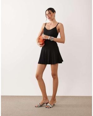 ASOS Swing Bra Cami Mini Dress - Natural