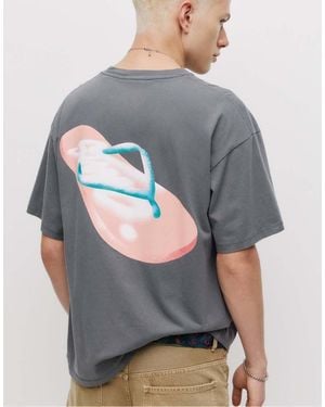 Pull&Bear Stwd T-shirt - Grey