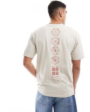 Only & Sons – locker geschnittenes t-shirt - Weiß