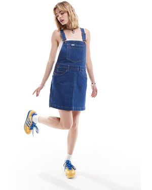 Wrangler – jeans-latzkleid - Blau