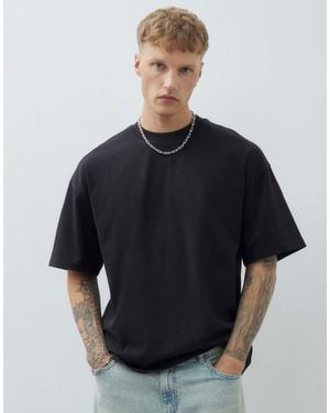 River Island Oversized Fit T-Shirt - Black