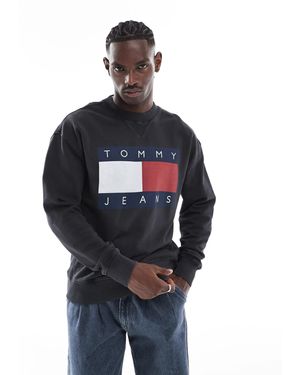 Tommy Hilfiger Large Flag Sweatshirt - Blue