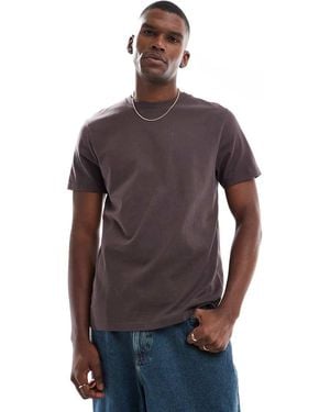ASOS Essential Crew Neck T-Shirt - Purple
