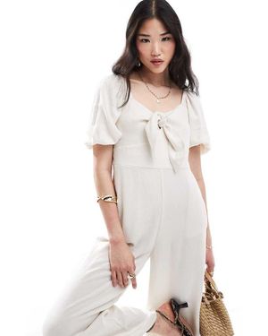 Nobody's Child Simone Jumpsuit - White