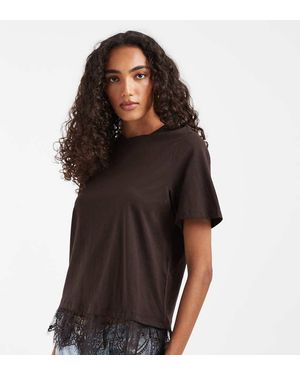 Vero Moda T-Shirt Con Dettaglio - Nero