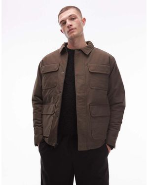 Vans Drill Chore Nylon Jacket - Brown