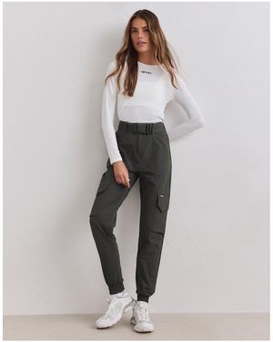 Aim'n Dark Ivy Cargo Trousers - Green