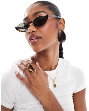 A.J. Morgan Occhiali Da Sole Cat-Eye - Bianco