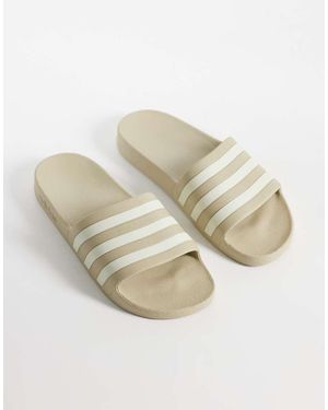 adidas Originals Adidas Training Adilette Aqua Sliders - Natural