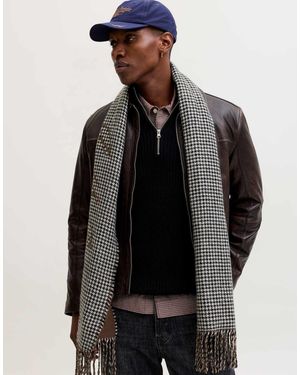 Jack & Jones Écharpe - marron chocolat - Noir