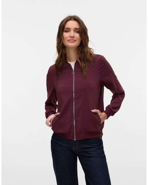 Vero Moda Bomber Jacket - Purple