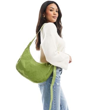 BAGGU Sac demi-lune moyen en nylon - Vert