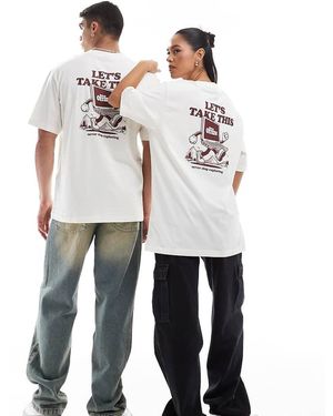 The North Face Explore Backprint Oversized T-shirt - White