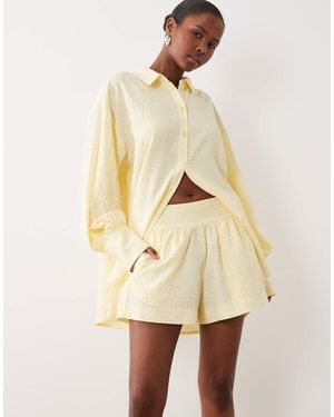 ASOS Pull On Shorts - Natural