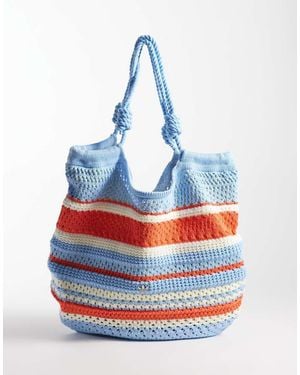 adidas Originals Crochet Tote Bag - Blue