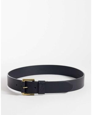 Polo Ralph Lauren Leather Dress Belt - Blue