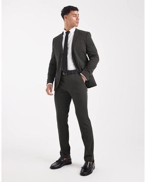 Jack & Jones Super Slim Suit Trouser - White