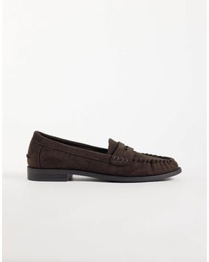 New Look Loafer aus kunstwildleder - Weiß