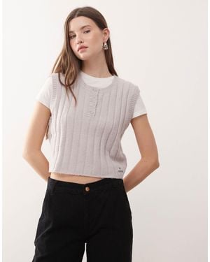 Quiksilver – parit – strickpullunder - Weiß