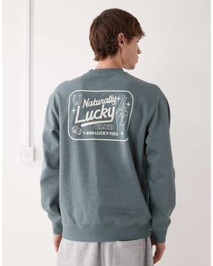 RVCA Lucky You Sweatshirt - Blue