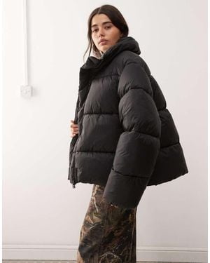 Weekday Piumino Oversize - Nero