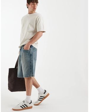 Hollister baggy Jorts - White